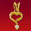 VALENTINE DIAMOND HEART PENDENT(SJP0231V) - Click here to View more details about this Product